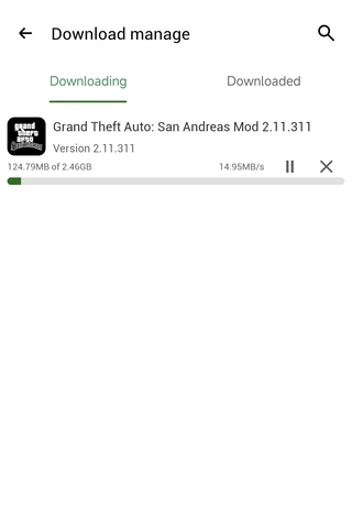 HappyMod VIP fast download speed preview